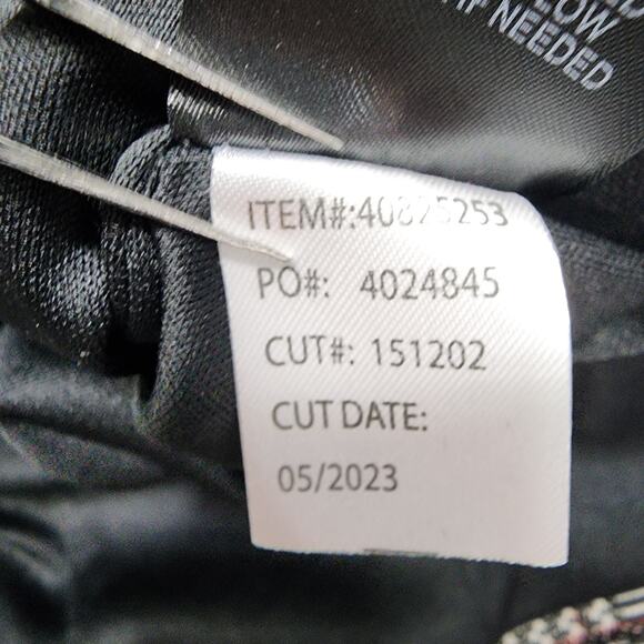 Torrid Studio Top Womens 0 12/L Black Red White Plaid Square Neck Zip Up Corset - Picture 6 of 9